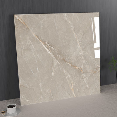 خاکستری با دوام 1mx1m کف داخلی پولیش شده شیشه ای فرش پورسلین برای هتل