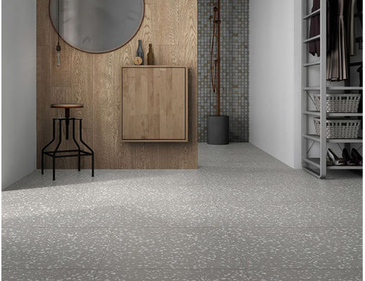 کاشی های چینی تمام بدن ضخیم 9.7 میلی متر ضخامت نیمه صیقل لعابدار Lappto Terrazzo