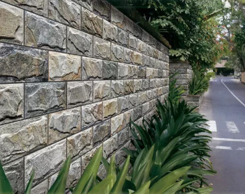 کاشی بیرونی 3D بیج 200x400mm گلی AAA
