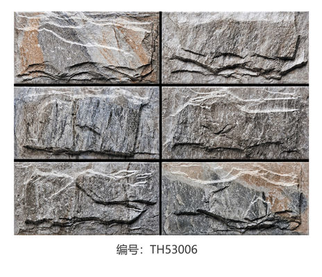 کاشی سرامیکی سنگ طبیعی 150x300mm برای دیوارهای بیرونی