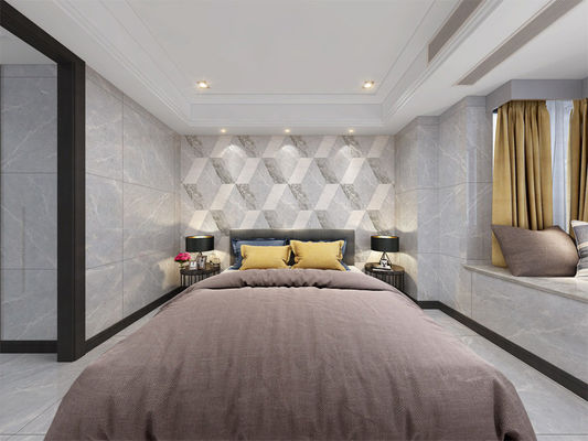 800x800mm خاکستری پولیش فرش پورسلین طبقه AAA