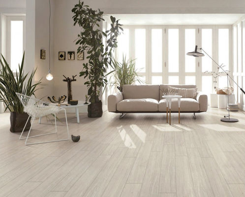 کاشی چینی چوب سخت با عرض 9.5 میلی متر 15 سانتی متر ، کاشی های جلوی چوب سرامیک 90 سانتی متر