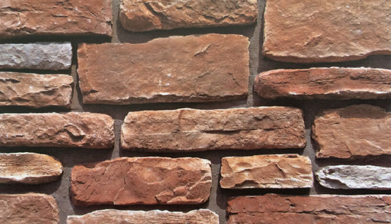 بدنه سیمان روکش خارجی آجر سنگی مصنوعی قلعه