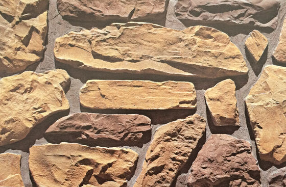 آجر سنگ مصنوعی سیمانی درجه AAA برای دیوارهای بیرونی و داخلی