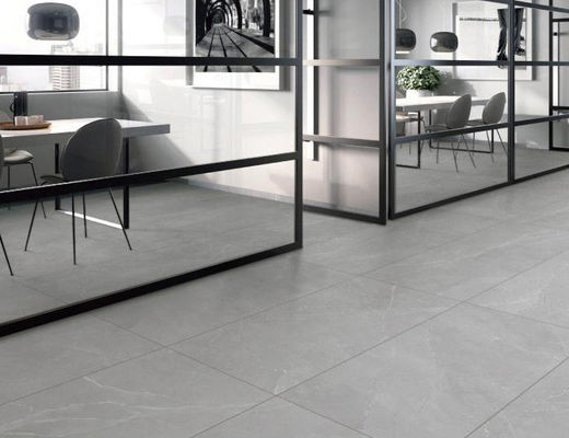 کاشی کف پرسلان ضد لغزش خاکستری 10 میلی متری 600x600 میلی متری