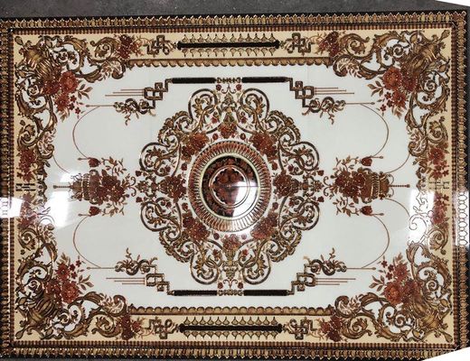 120x180cm 0.01W.A فرش کاشی کریستال پرداخت کف داخلی 9.8 میلی متر
