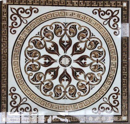 ISO13006 120x120cm اتاق نشیمن کف کاشی کاشی کریستال جلا 9.5 میلی متر