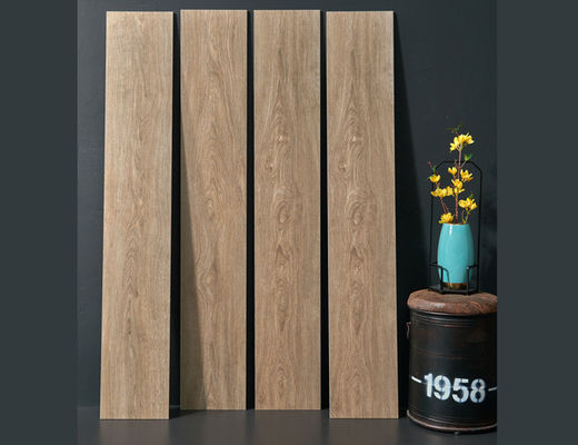 کاشی و سرامیک لعابدار با ضخامت 1000SQM 9.5mm 250x1500mm چینی جلوه چوبی