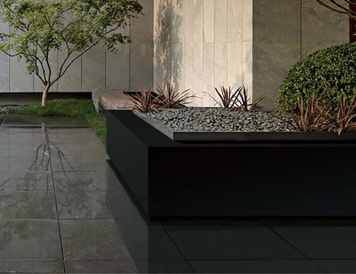 600x600mm کاشی های فرش چینی 20mm ضخامت ضد لغزشی خاکستری