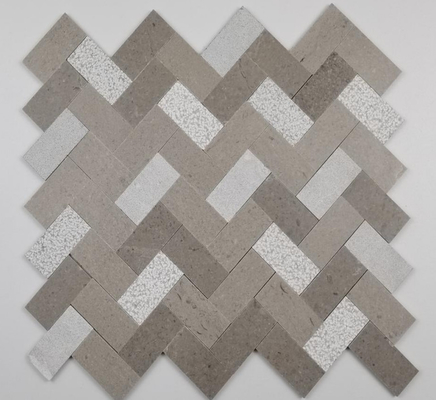 کاشی موزاییکی خود چسبنده از سنگ طبیعی 300x300 میلی متر